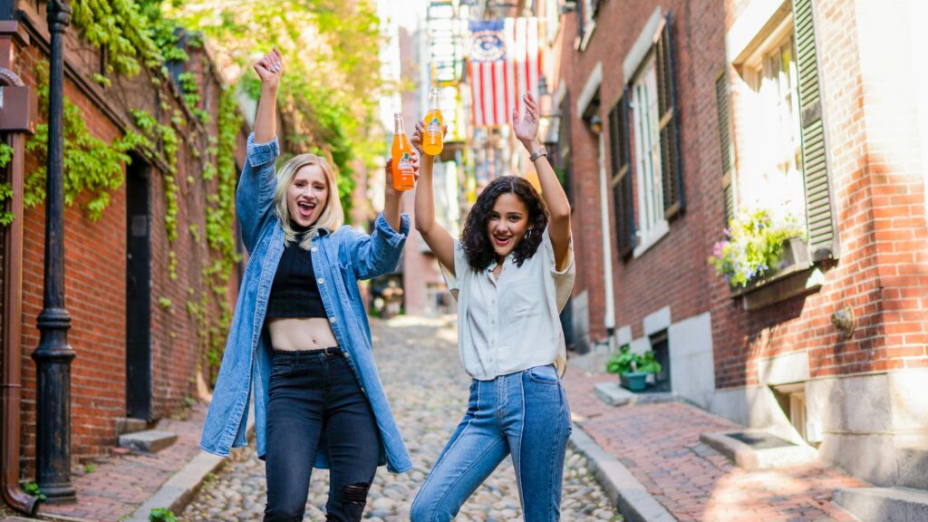 Two Brooklyn friends living out Taylor Swift's mental health life lessons. 