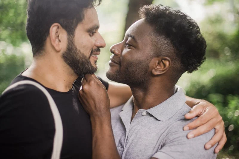 Manhattan couple gazing into each others eyes. Couples counseling can help improve your relationship. 