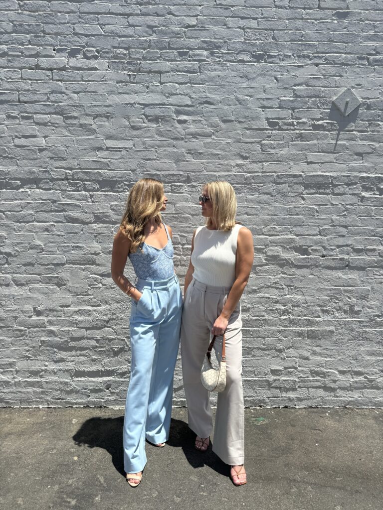 Mother and daughter outside preparing to go to a therapist in Brooklyn