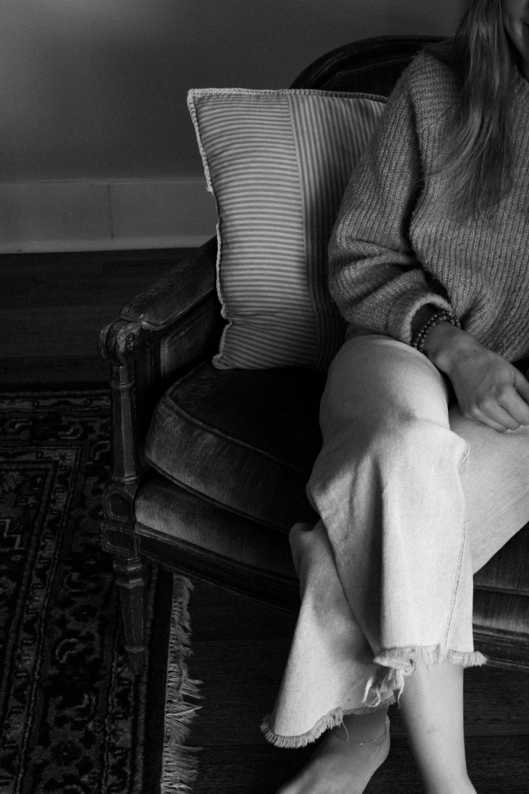 Lady in a therapy session talking about being vulnerable in Manhattan