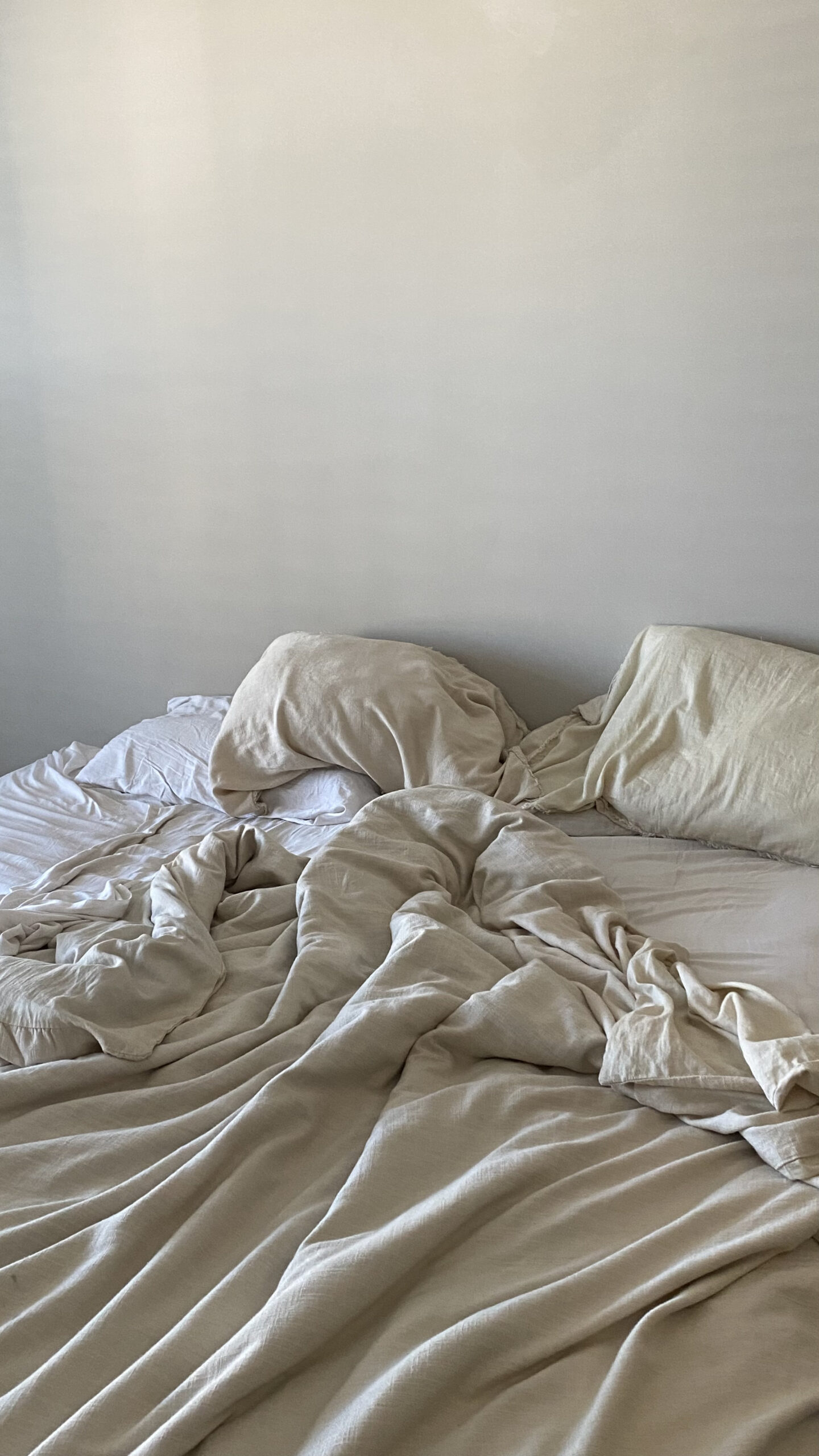 A person doesn't have enough emotional energy to make the bed at Brooklyn