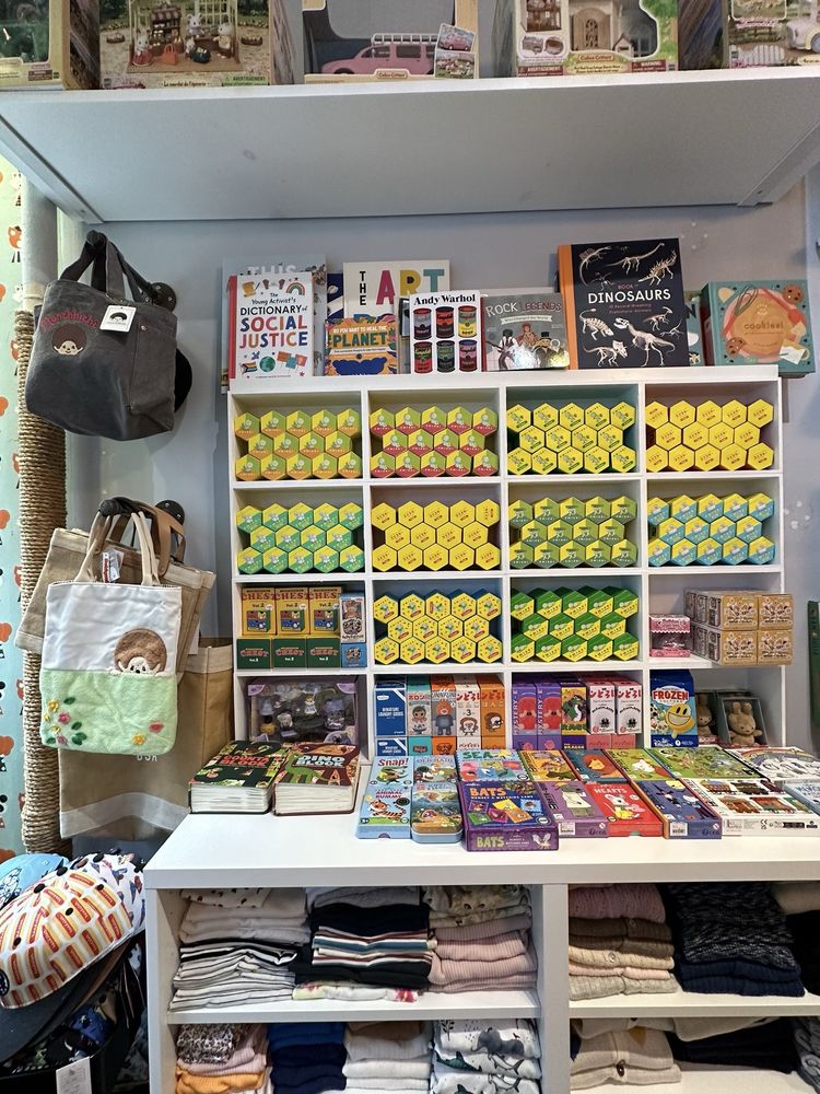 A bunch of collectibles and clothes to choose from at An.Me in New York