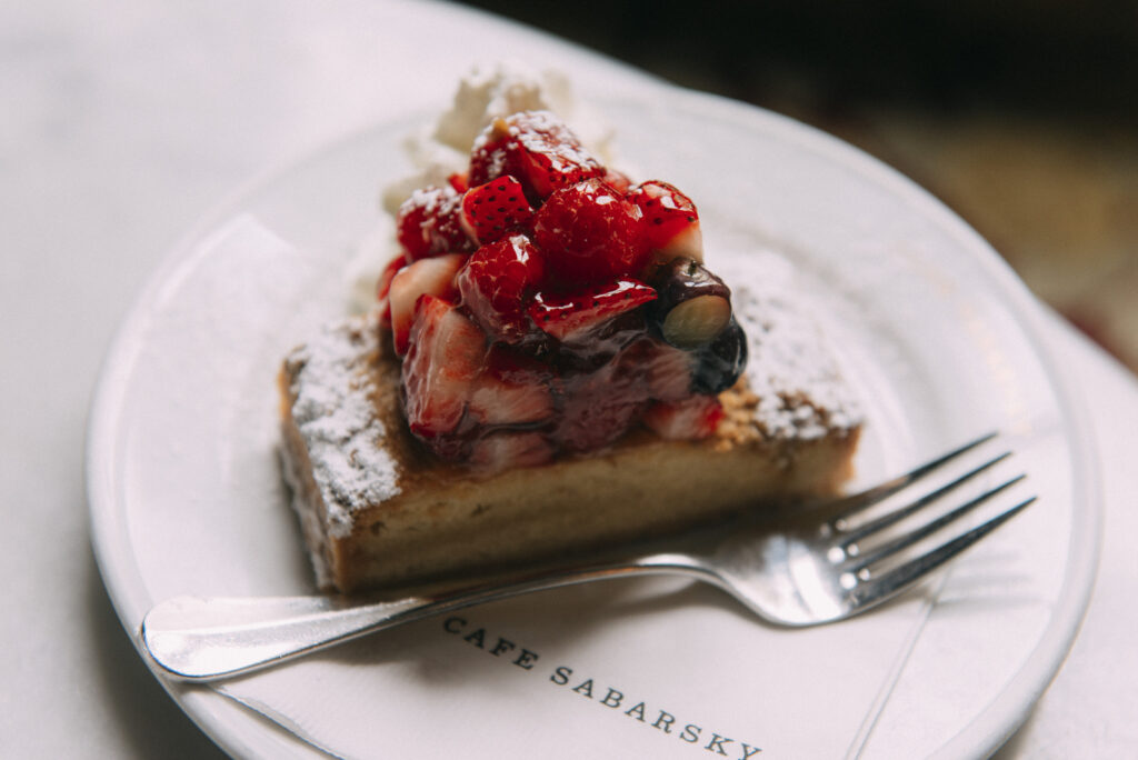 Perfect dessert to try at CafeSabarsky when going on a solo date at New York