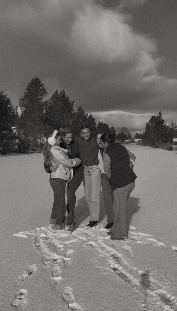 A memory of friends hanging out together at Brooklyn