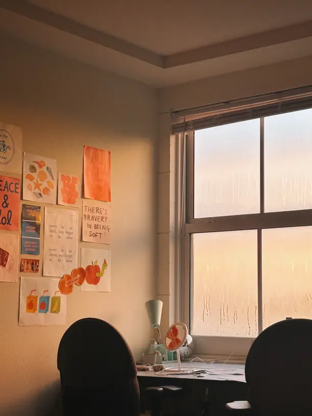 An unfamiliar feeling inside a college dorm at Manhattan